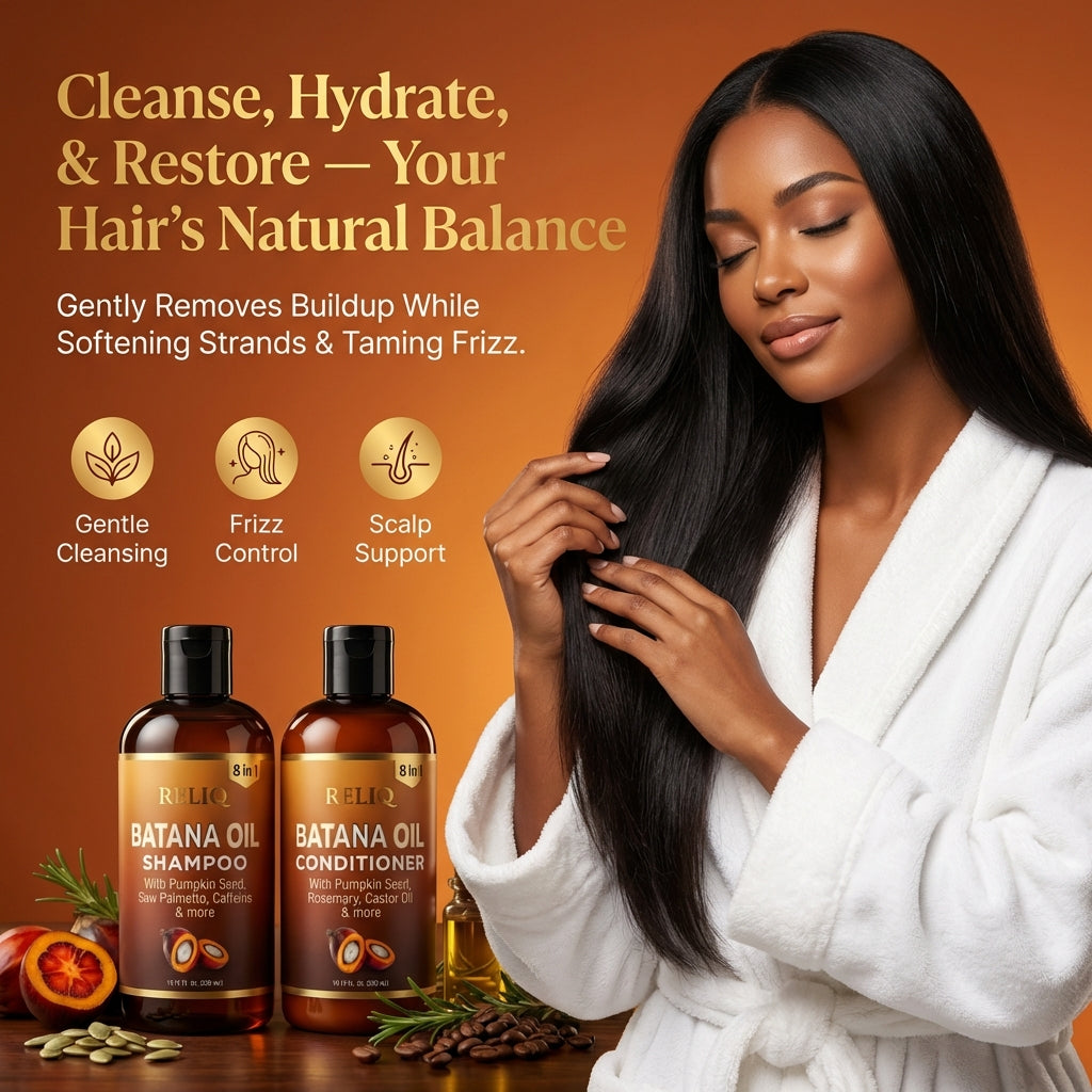 Batana Oil Shampoo & Conditioner