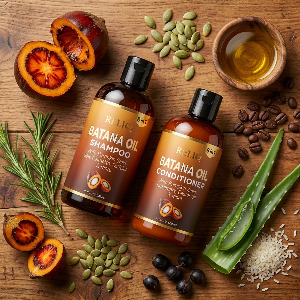 Batana Oil Shampoo & Conditioner