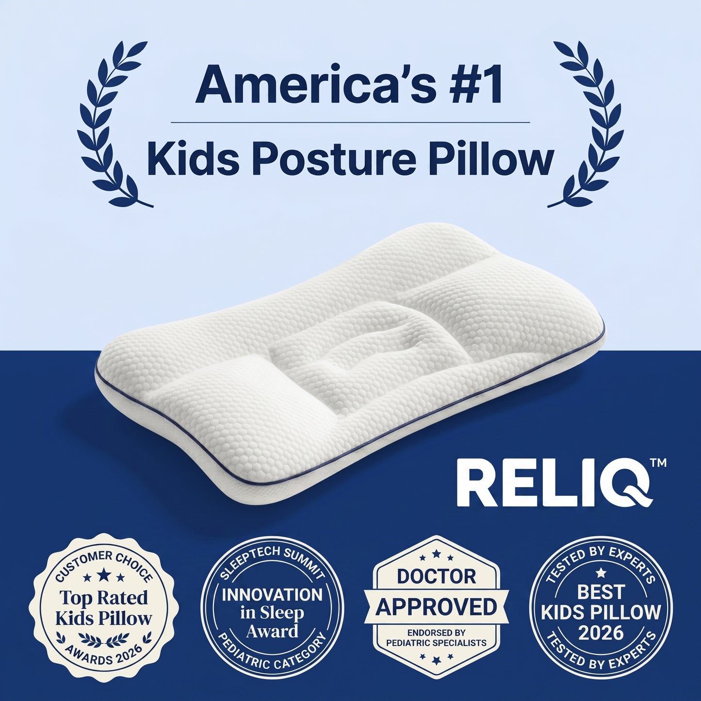 Reliq Posture Kids Pillow