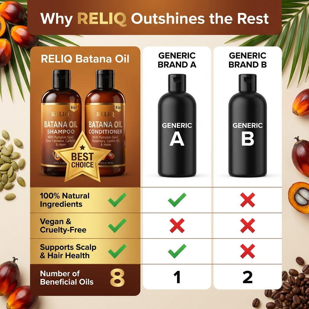 Batana Oil Shampoo & Conditioner