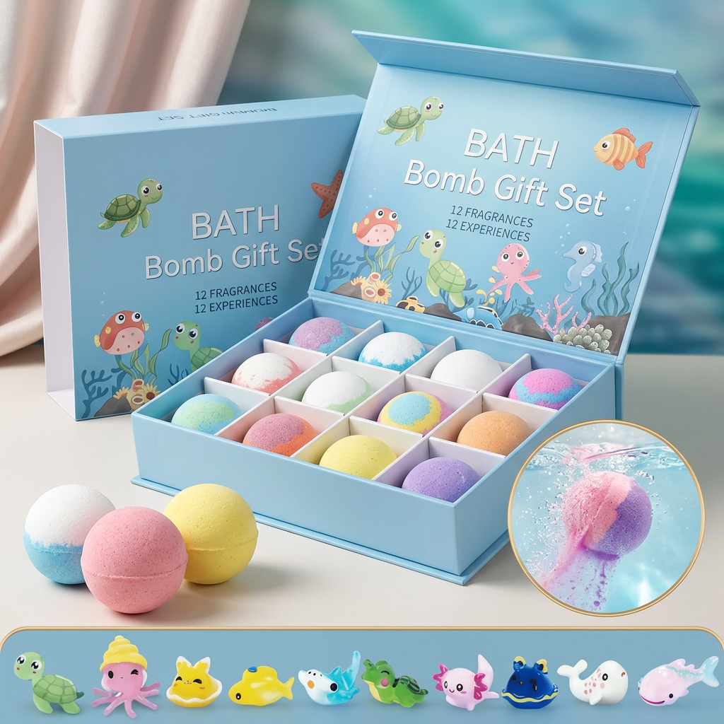 Bath bomb for kids