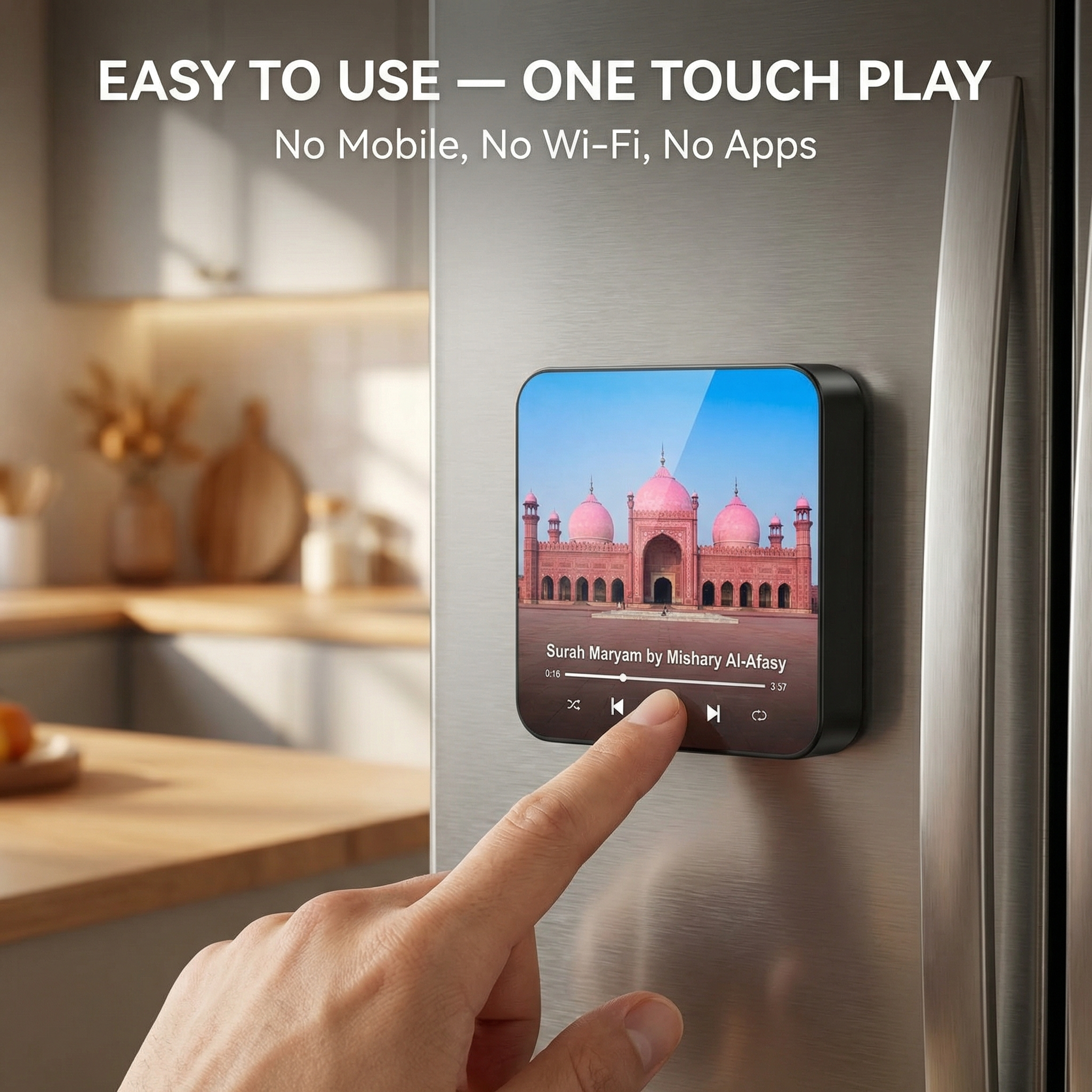 Qur’an Verses Fridge Magnets – Mini Islamic Reminders with Daily Ayah & Surah